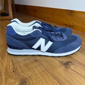 New Balance Navy and White Men's Sneakers
